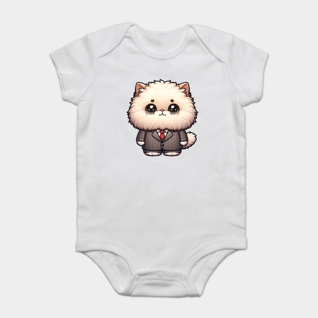 Mr. Fluffins Goes To Washington Baby Bodysuit by Luxinda